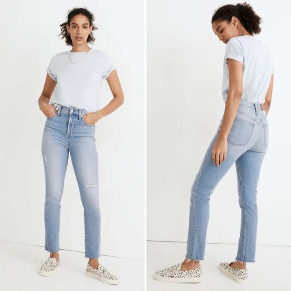 Madewell The Perfect Vintage Jean in Coffey Wash Size 27 - Picture 1 of 9